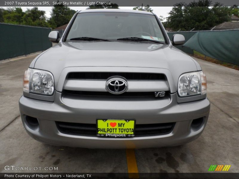 Silver Sky Metallic / Light Charcoal 2007 Toyota Sequoia SR5
