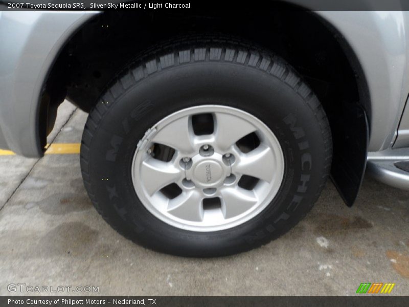 Silver Sky Metallic / Light Charcoal 2007 Toyota Sequoia SR5