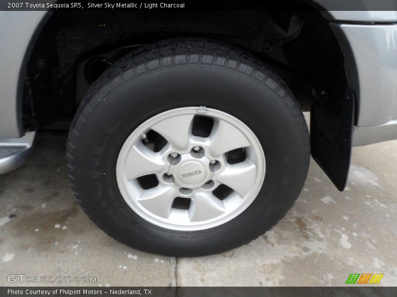 Silver Sky Metallic / Light Charcoal 2007 Toyota Sequoia SR5