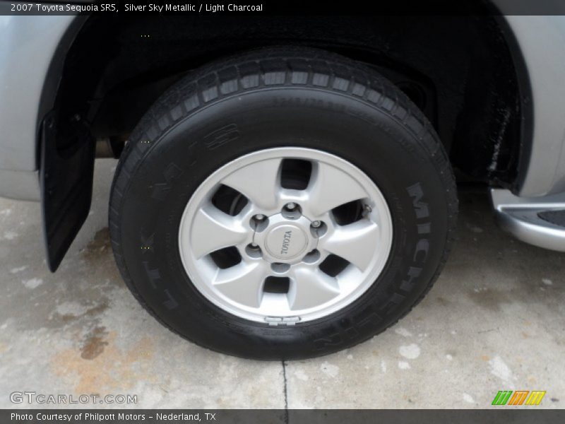 Silver Sky Metallic / Light Charcoal 2007 Toyota Sequoia SR5