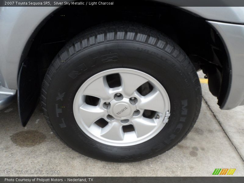 Silver Sky Metallic / Light Charcoal 2007 Toyota Sequoia SR5