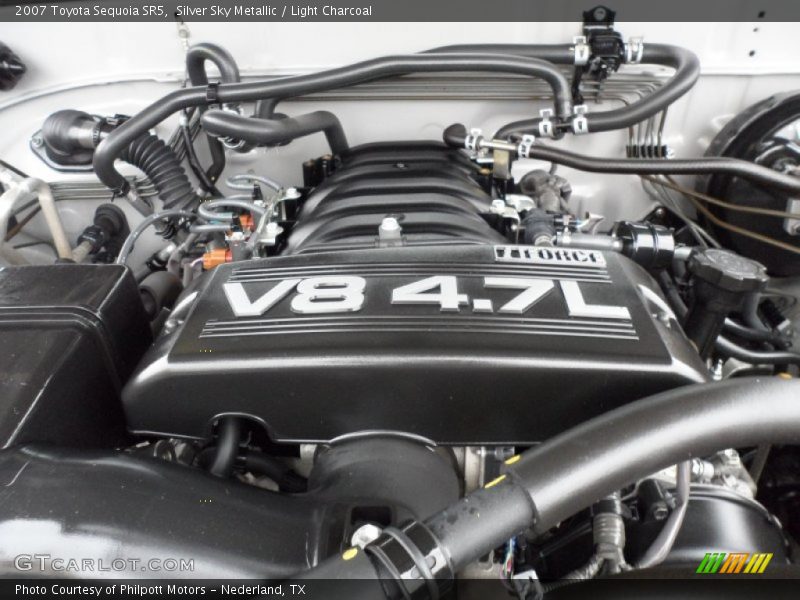 Silver Sky Metallic / Light Charcoal 2007 Toyota Sequoia SR5