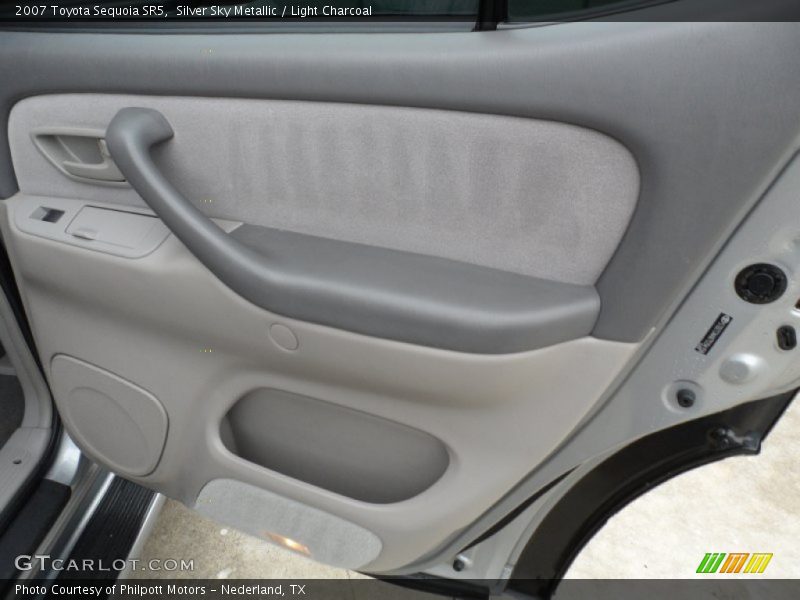 Silver Sky Metallic / Light Charcoal 2007 Toyota Sequoia SR5