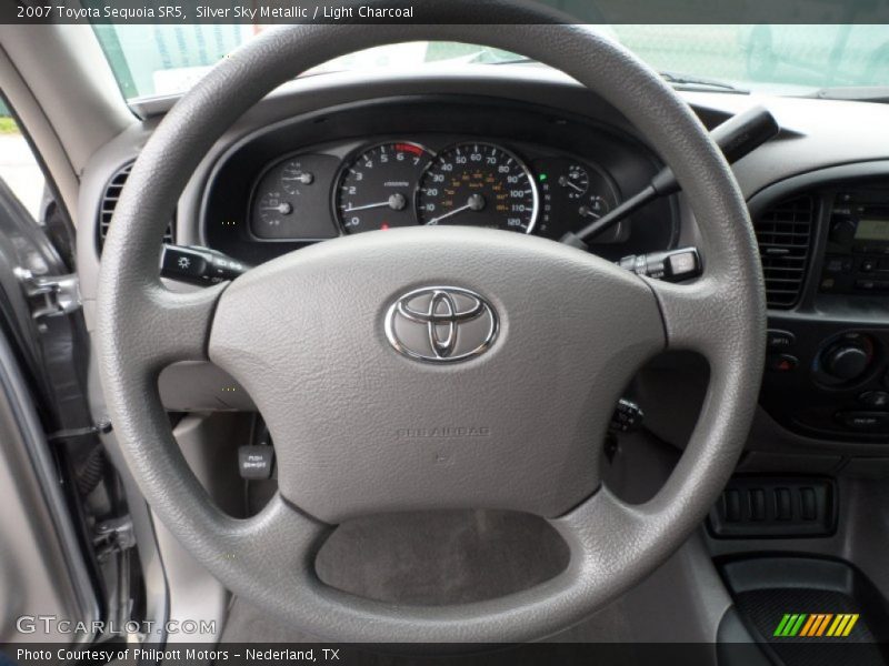 Silver Sky Metallic / Light Charcoal 2007 Toyota Sequoia SR5