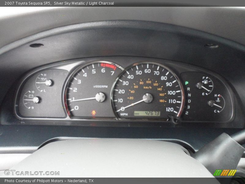 Silver Sky Metallic / Light Charcoal 2007 Toyota Sequoia SR5