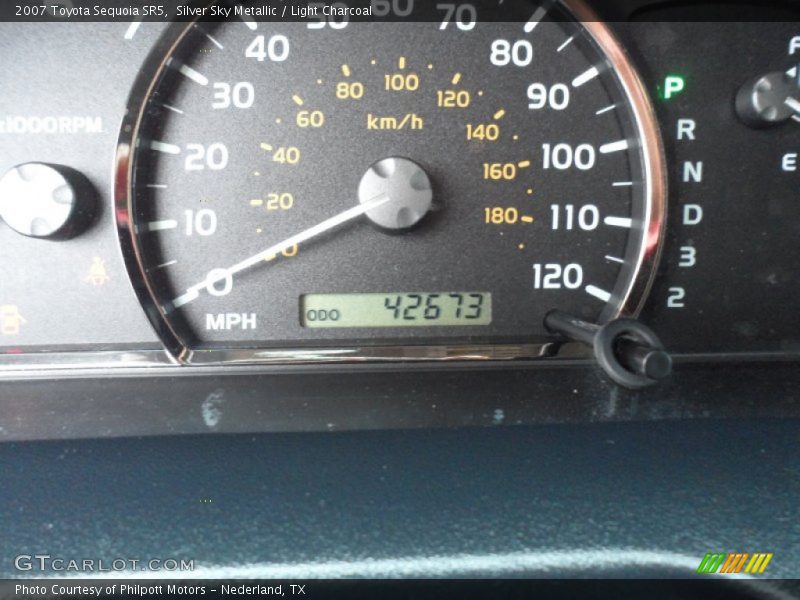 Silver Sky Metallic / Light Charcoal 2007 Toyota Sequoia SR5