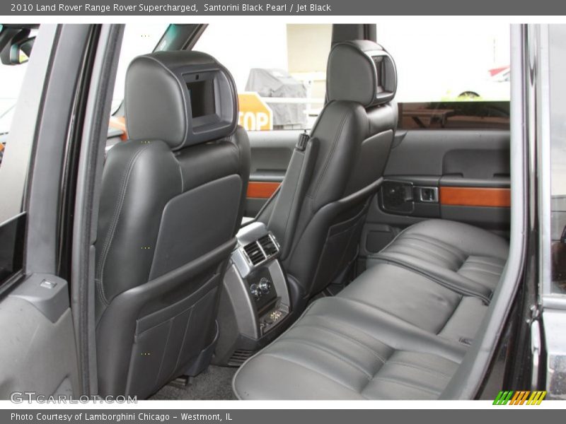 Santorini Black Pearl / Jet Black 2010 Land Rover Range Rover Supercharged