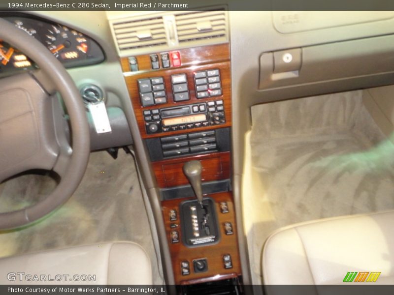 Imperial Red / Parchment 1994 Mercedes-Benz C 280 Sedan