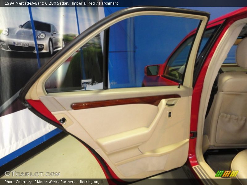 Imperial Red / Parchment 1994 Mercedes-Benz C 280 Sedan