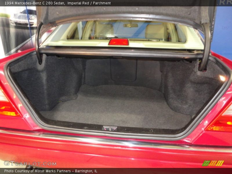 Imperial Red / Parchment 1994 Mercedes-Benz C 280 Sedan