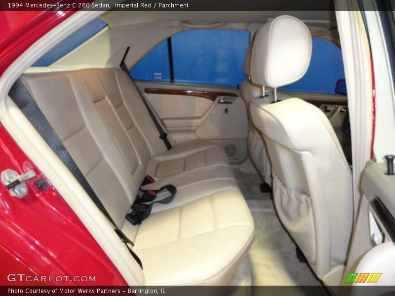 Imperial Red / Parchment 1994 Mercedes-Benz C 280 Sedan