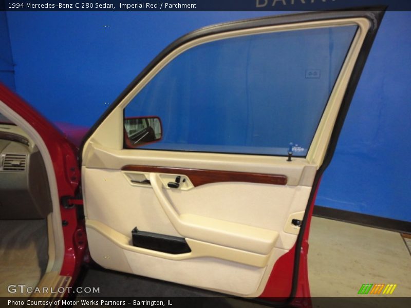 Imperial Red / Parchment 1994 Mercedes-Benz C 280 Sedan
