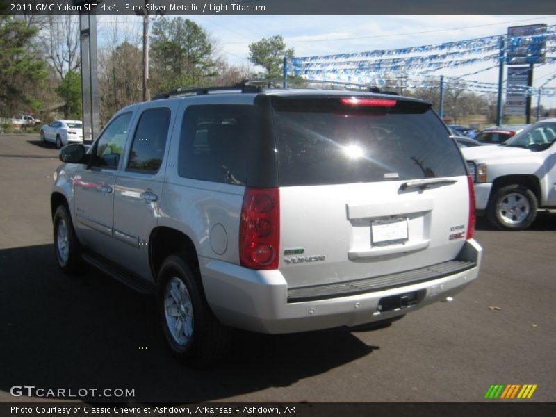 Pure Silver Metallic / Light Titanium 2011 GMC Yukon SLT 4x4