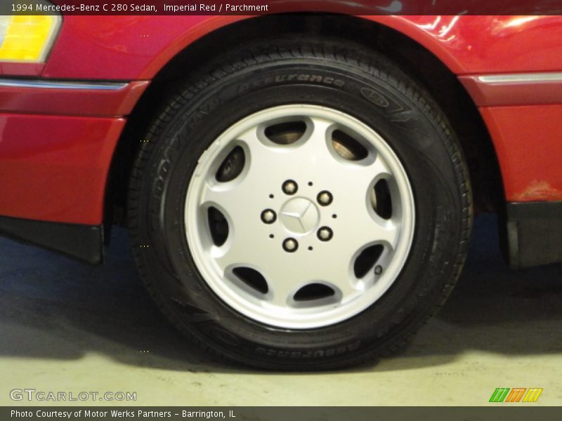 Imperial Red / Parchment 1994 Mercedes-Benz C 280 Sedan