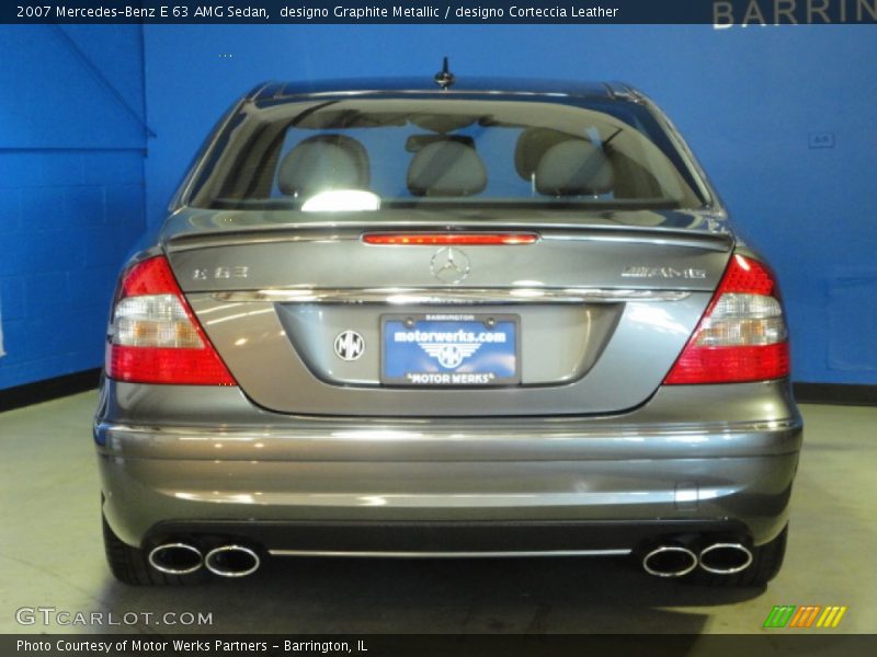 designo Graphite Metallic / designo Corteccia Leather 2007 Mercedes-Benz E 63 AMG Sedan