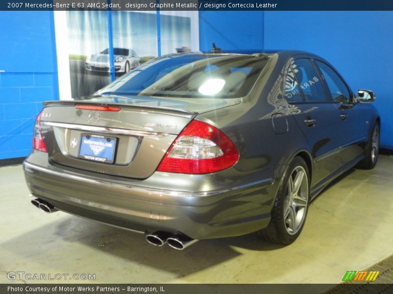 designo Graphite Metallic / designo Corteccia Leather 2007 Mercedes-Benz E 63 AMG Sedan