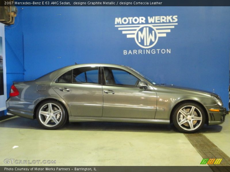 designo Graphite Metallic / designo Corteccia Leather 2007 Mercedes-Benz E 63 AMG Sedan