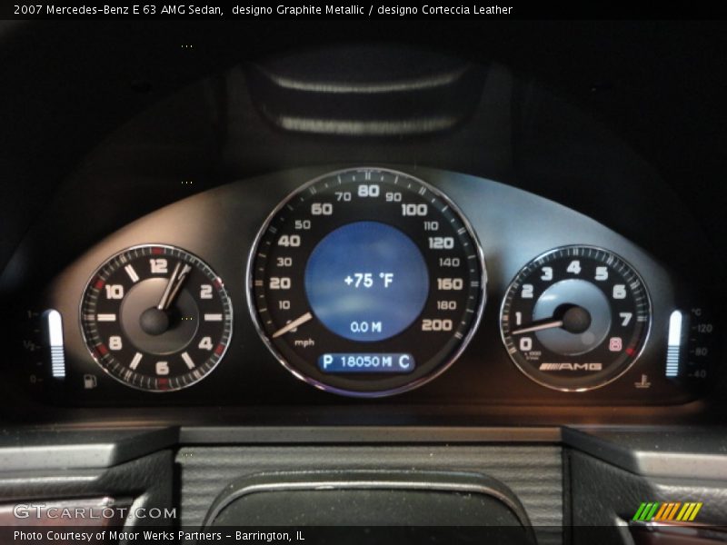 designo Graphite Metallic / designo Corteccia Leather 2007 Mercedes-Benz E 63 AMG Sedan
