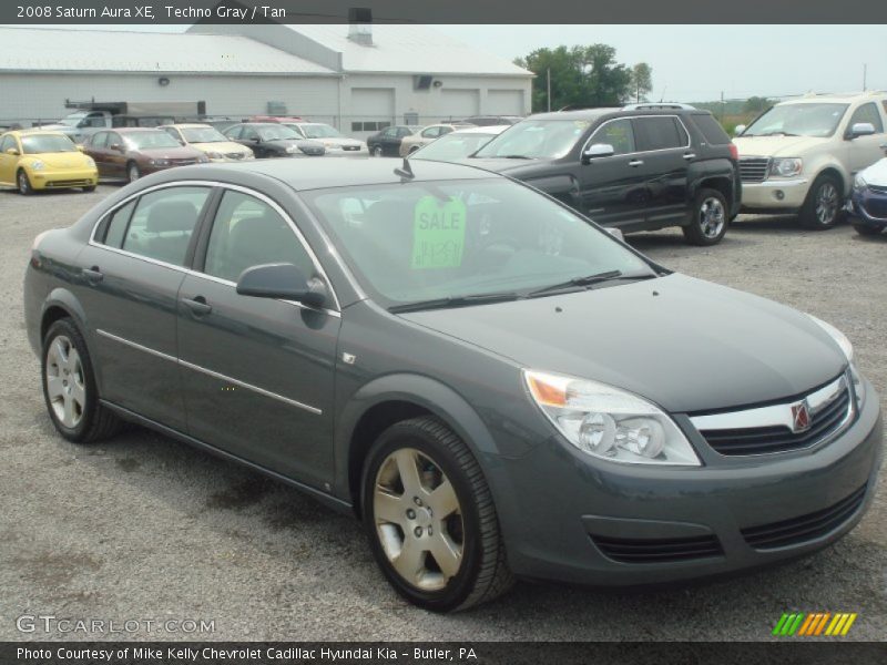 Techno Gray / Tan 2008 Saturn Aura XE