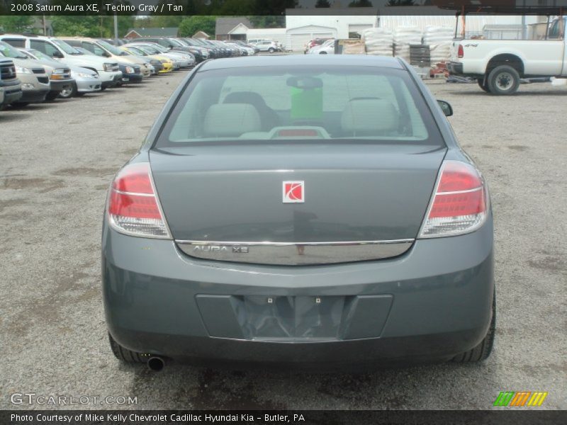 Techno Gray / Tan 2008 Saturn Aura XE