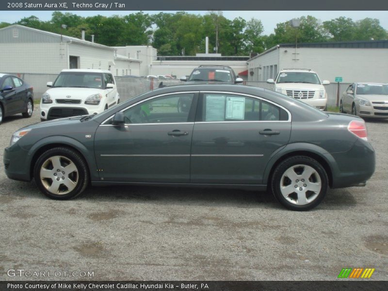 Techno Gray / Tan 2008 Saturn Aura XE