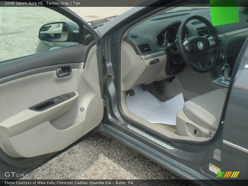 Techno Gray / Tan 2008 Saturn Aura XE