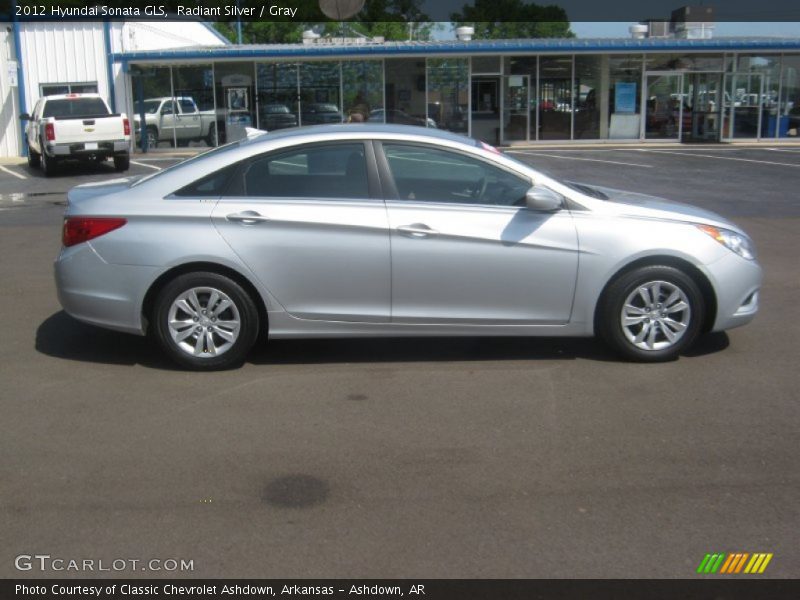 Radiant Silver / Gray 2012 Hyundai Sonata GLS