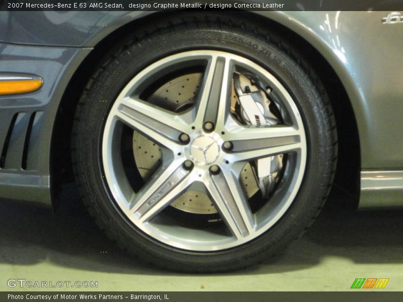 designo Graphite Metallic / designo Corteccia Leather 2007 Mercedes-Benz E 63 AMG Sedan