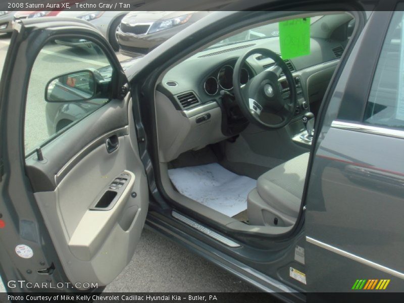 Techno Gray / Tan 2008 Saturn Aura XE
