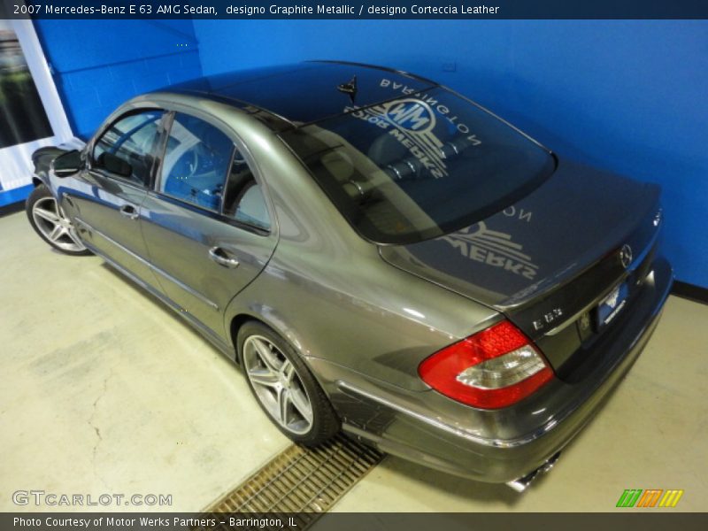 designo Graphite Metallic / designo Corteccia Leather 2007 Mercedes-Benz E 63 AMG Sedan