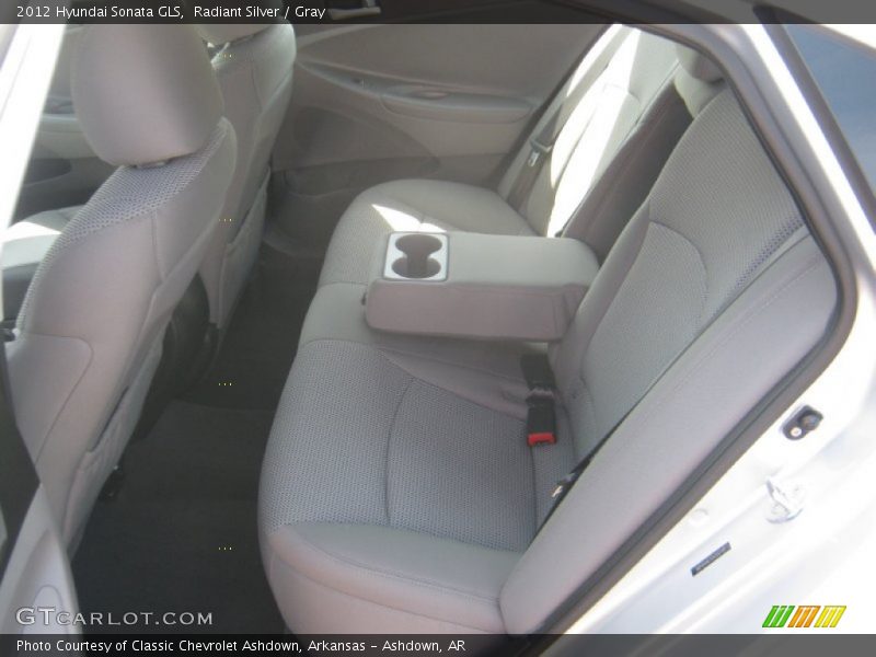 Radiant Silver / Gray 2012 Hyundai Sonata GLS