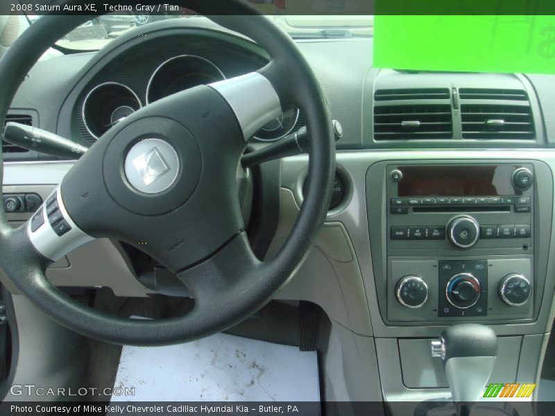 Techno Gray / Tan 2008 Saturn Aura XE