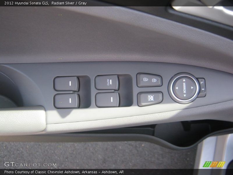 Radiant Silver / Gray 2012 Hyundai Sonata GLS