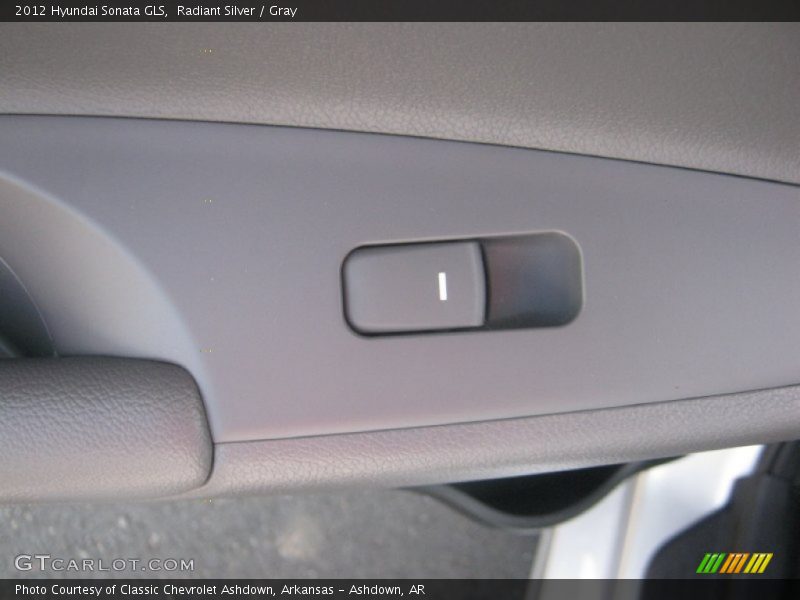 Radiant Silver / Gray 2012 Hyundai Sonata GLS