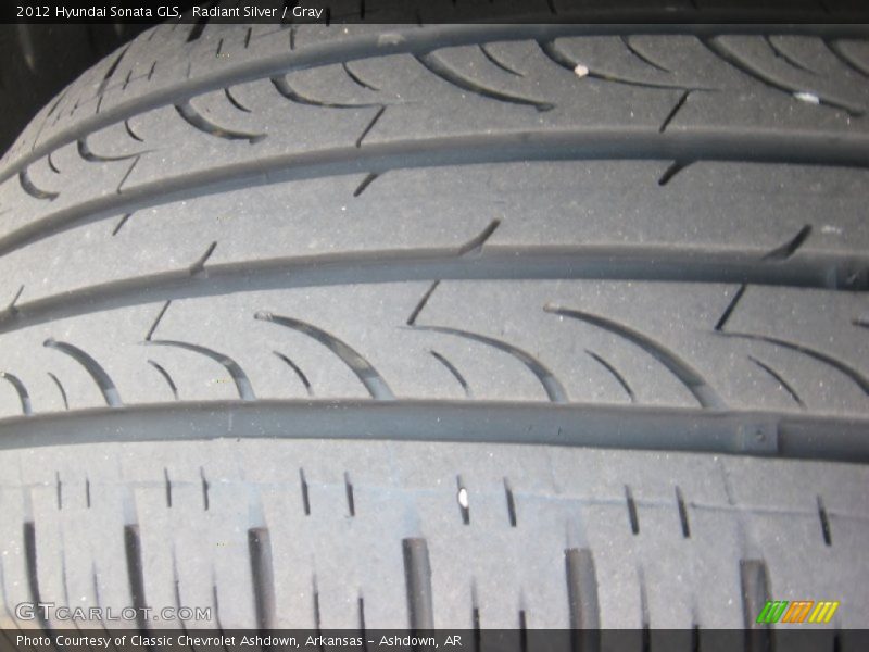 Radiant Silver / Gray 2012 Hyundai Sonata GLS