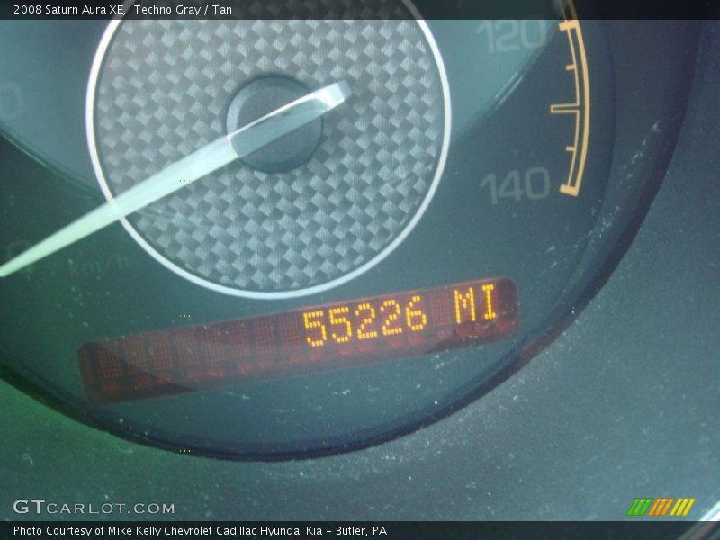 Techno Gray / Tan 2008 Saturn Aura XE