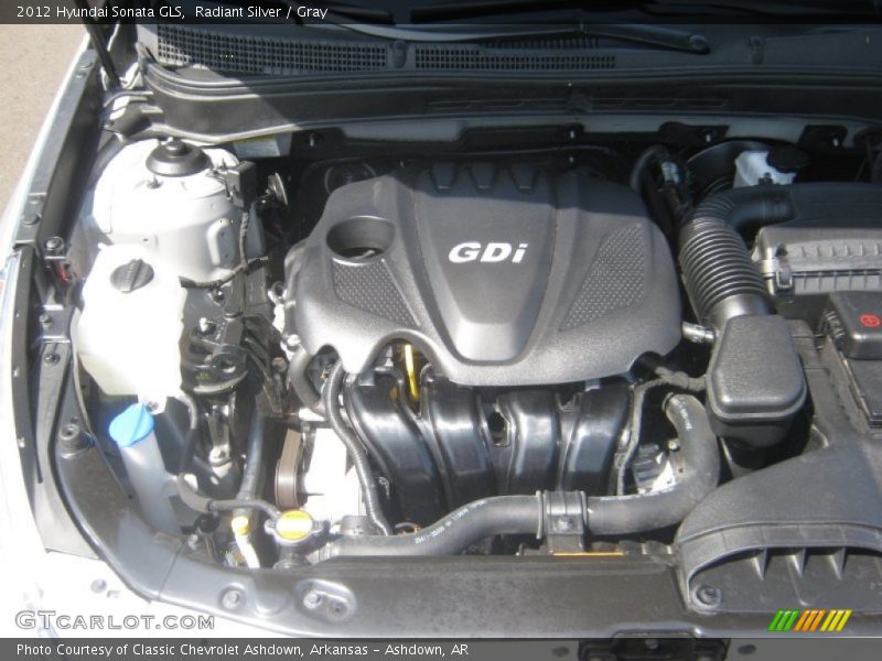 Radiant Silver / Gray 2012 Hyundai Sonata GLS