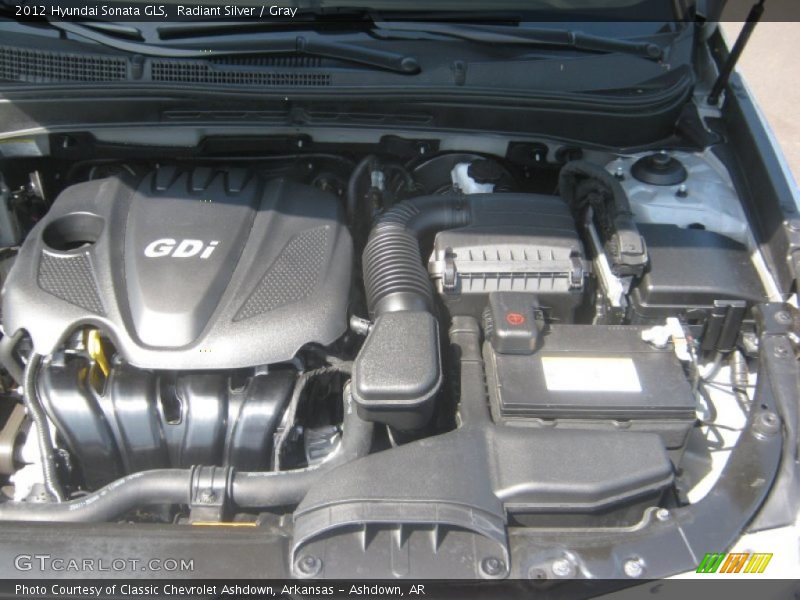 Radiant Silver / Gray 2012 Hyundai Sonata GLS
