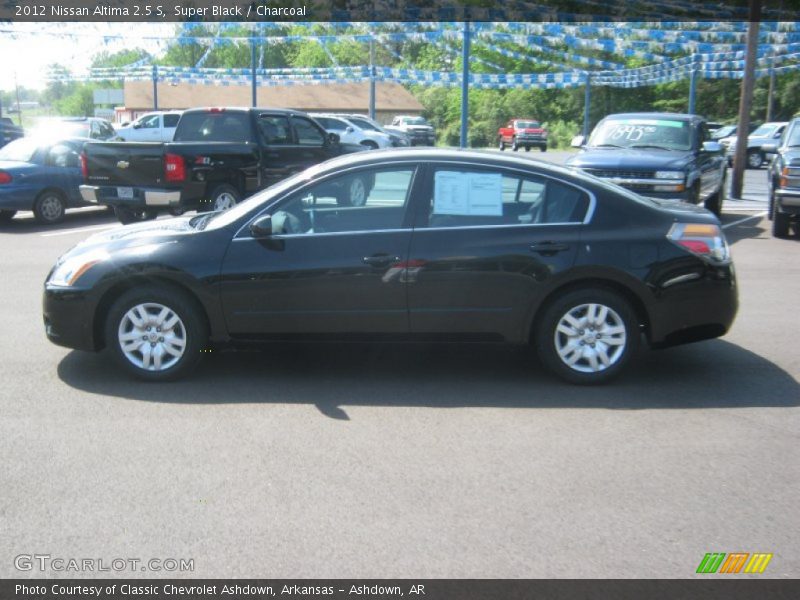 Super Black / Charcoal 2012 Nissan Altima 2.5 S