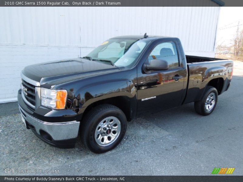 Onyx Black / Dark Titanium 2010 GMC Sierra 1500 Regular Cab