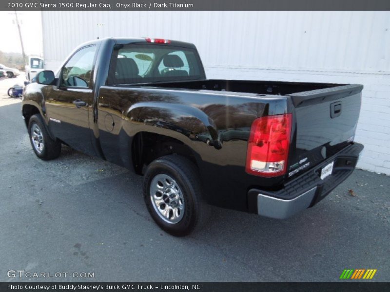 Onyx Black / Dark Titanium 2010 GMC Sierra 1500 Regular Cab