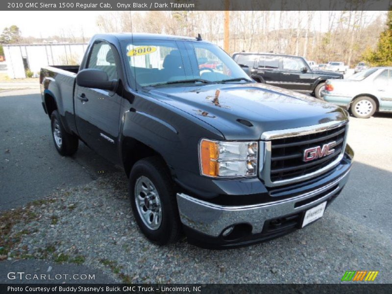Onyx Black / Dark Titanium 2010 GMC Sierra 1500 Regular Cab