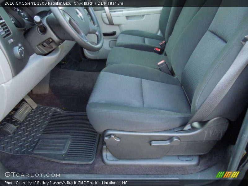 Onyx Black / Dark Titanium 2010 GMC Sierra 1500 Regular Cab