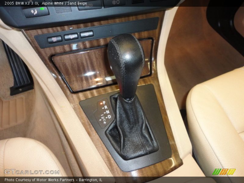 Alpine White / Sand Beige 2005 BMW X3 3.0i