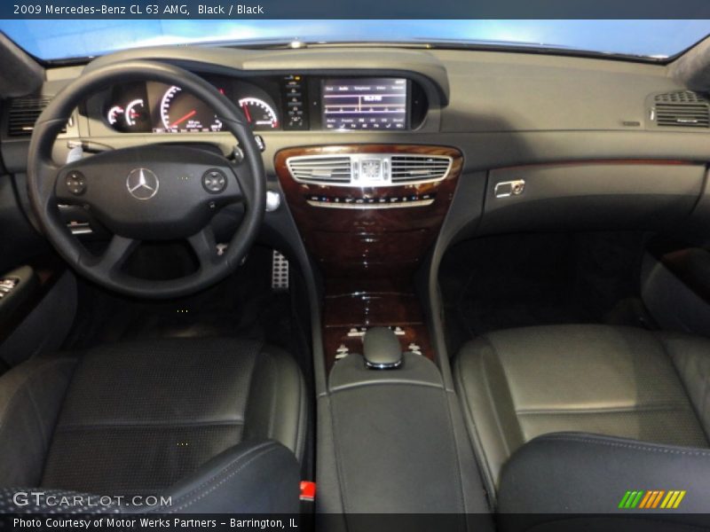 Black / Black 2009 Mercedes-Benz CL 63 AMG
