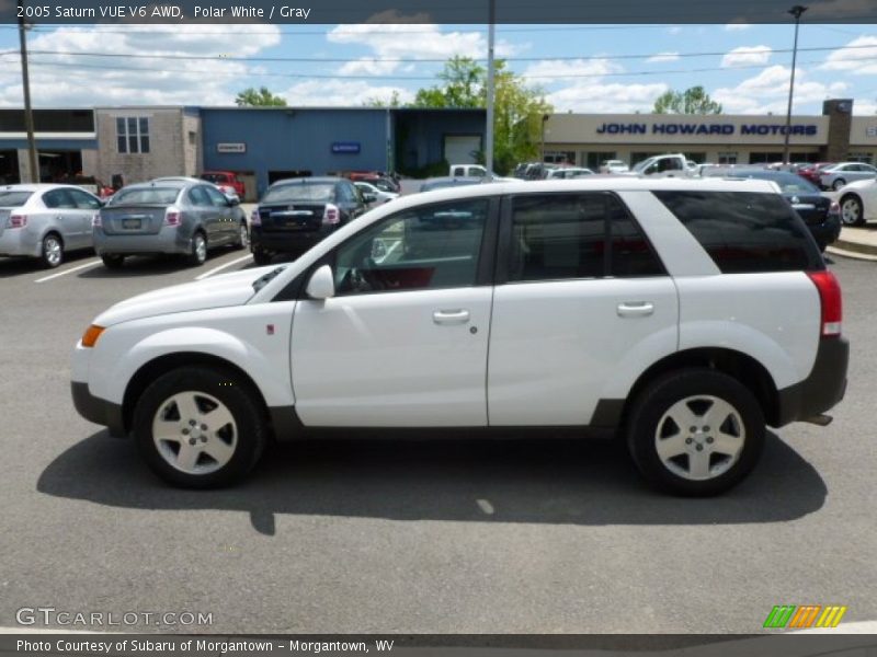 Polar White / Gray 2005 Saturn VUE V6 AWD