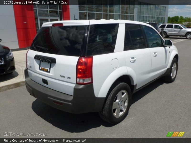 Polar White / Gray 2005 Saturn VUE V6 AWD