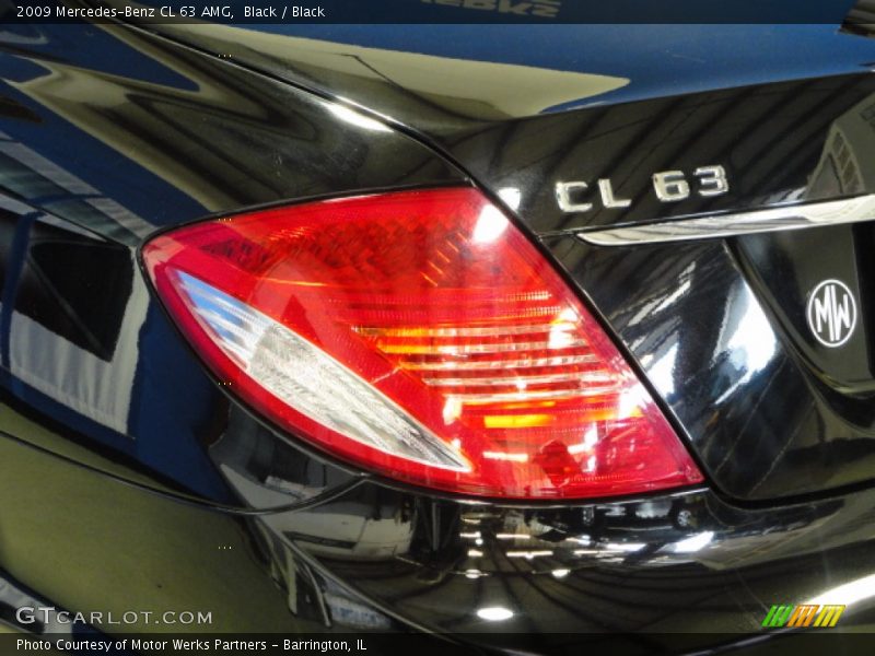 Black / Black 2009 Mercedes-Benz CL 63 AMG