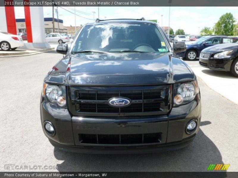 Tuxedo Black Metallic / Charcoal Black 2011 Ford Escape XLT Sport V6 4WD