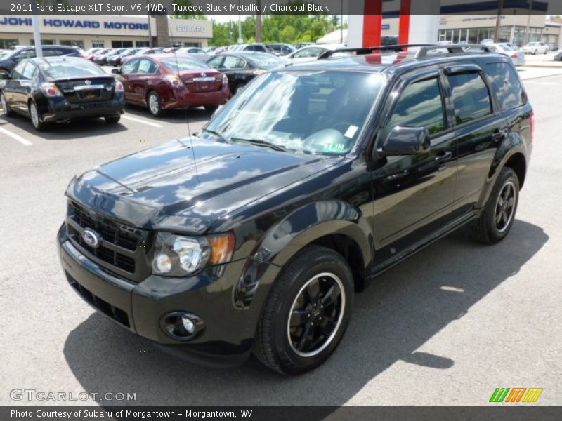 Tuxedo Black Metallic / Charcoal Black 2011 Ford Escape XLT Sport V6 4WD